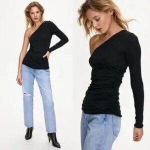 Wilfred Free Saturn One Shoulder Top L